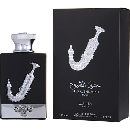 Perfume Unisex Ishq Al Shuyukh Silver Marca Lattafa 100 ml EDP